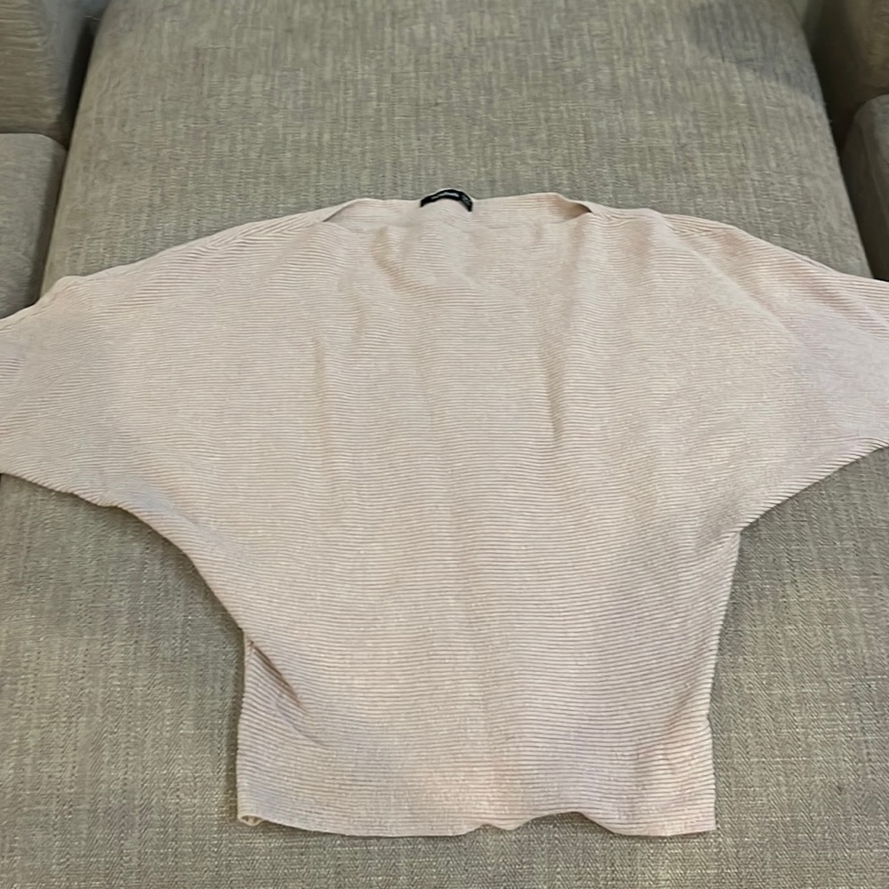 Patty Boutik camel sweater with dolman sleeves. Size S.
